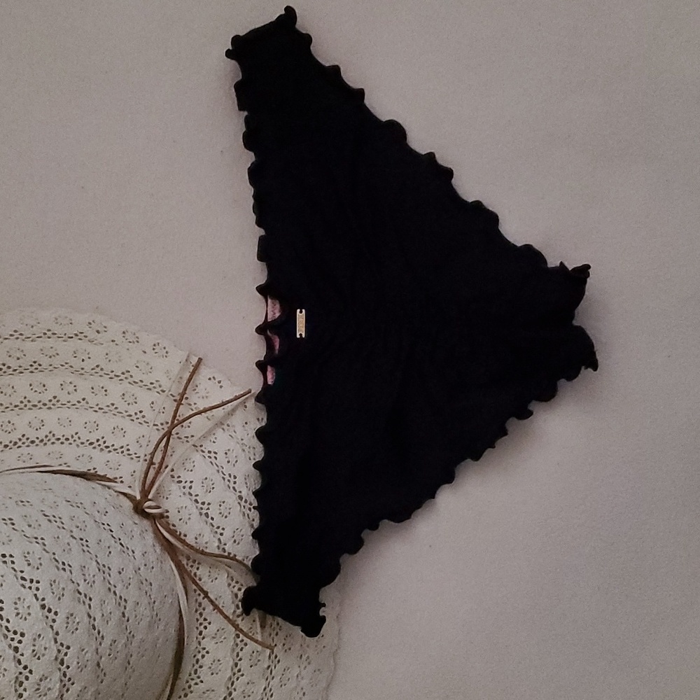 PINK VICTORIA'S SECRET Swimwear Bikini Top Ruffle Hem Bottom Swimsuit Set - Picture 8 of 12